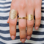 Brick Coin Ring