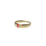 Iris Ring Bold Coral