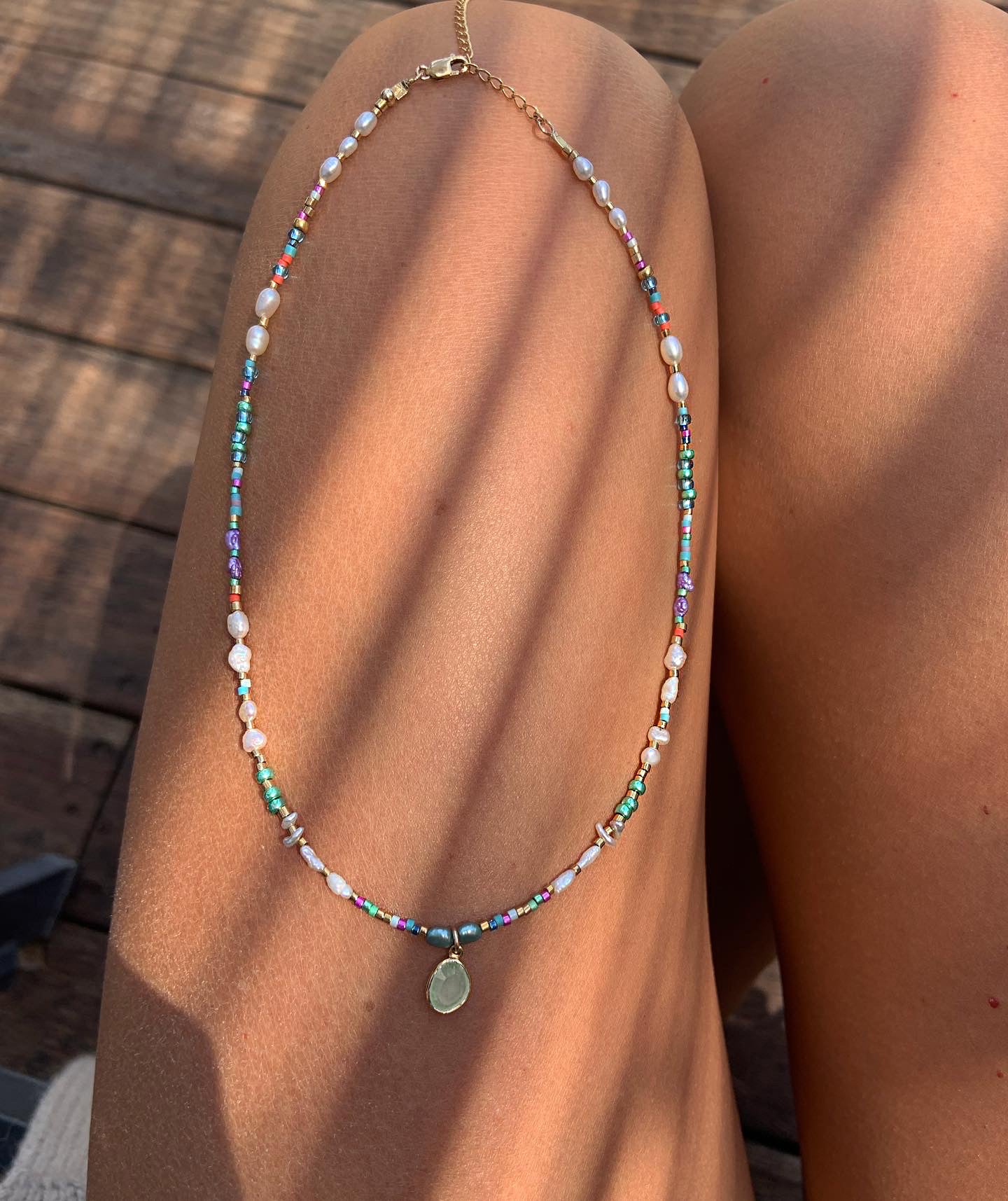 Beachy Pearl Necklace