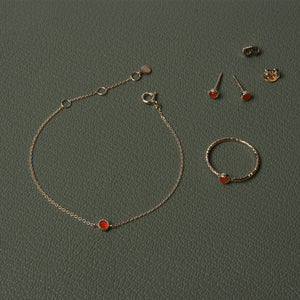 Fiery Ocean Schmuckset