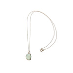 Green Pearl Necklace Slim