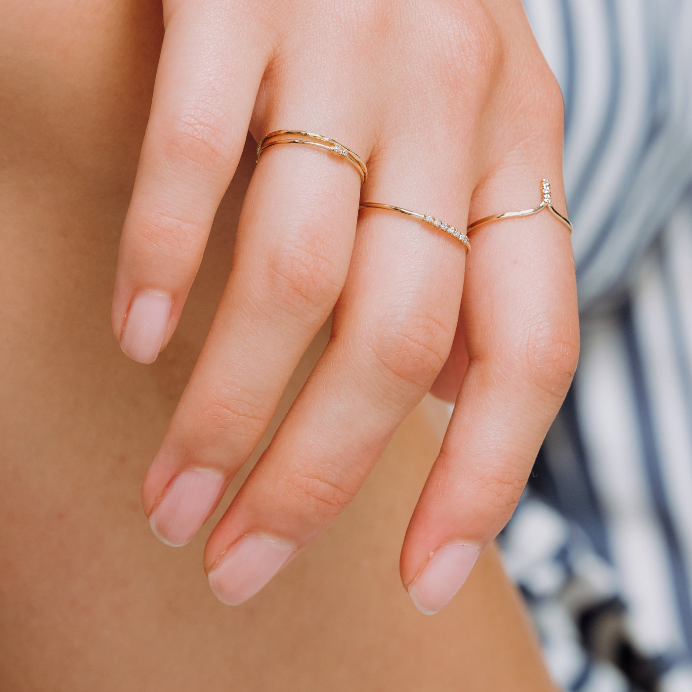 Boho Hand Rings Boho Diamond Ring – EPiC Jewelry